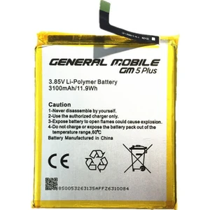 General Mobile Gm5 Plus Pil Batarya