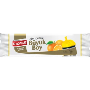 Mandarin Kokulu Büyük Boy Çöp Torbası