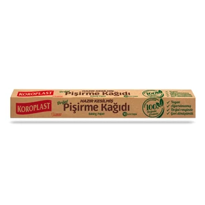 Hazır Kesilmiş Doğal Pişirme Kağıdı  10 Lu