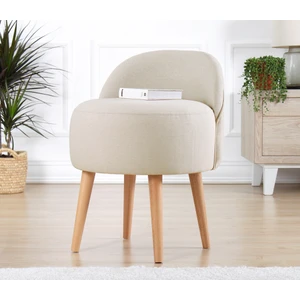 Lorence Home Corvile Puf - Krem