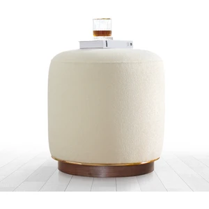 Lorence Home Zeone Puf - Krem