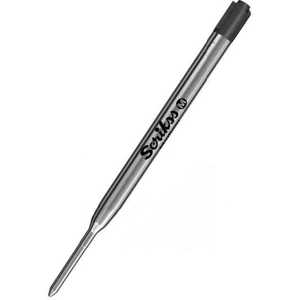 Scrikss Tükenmez Kalem Yedeği Parker Tipi Dev Refil Metal Siyah