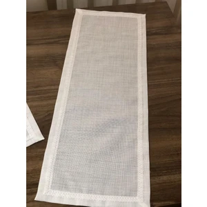 3 Parça Dantelli Işlemelik Oda Takımı