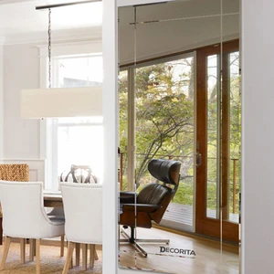 Ayna - Kanallı Dikdörtgen Ayna - 130cm x 50cm