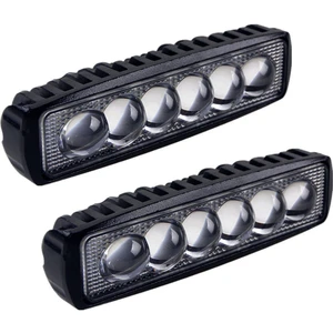 Olana 18W 6 Ledli Motosiklet / Off Road LED Sis Farı Takım