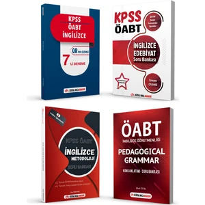 Dijital Hoca Akademi 2022 ÖATB İngilizce Öğretmenliği Fantastik Dörtlü Kazandıran Set