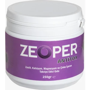 Zeolit Klinoptilolit- Zeoper Takviye Edici Gıda -