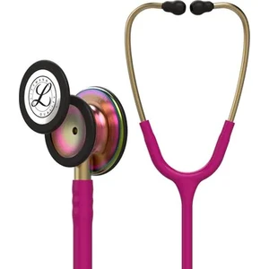 3m™ Littmann® Classic Iıı™ Steskop 5806, Gökkuşağı Yüzey Dinleme Çanı, Fuşya Hortum