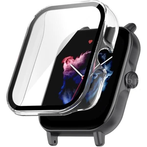 Amazfit Gts 3 Ekran Korumalı Sert Rubber Kılıf - Şeffaf