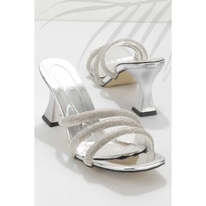 Lame Ayna  Kadın Terlik K04842100039