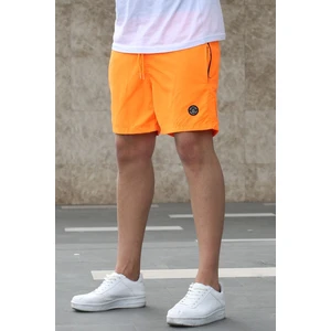 Neon Turuncu Basic Deniz Şortu 4262