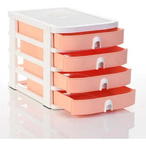 Ops Co 7400 Çok Amaçlı Çekmeceli Organizer Pastel Turuncu