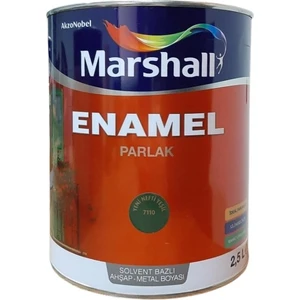 Enamel Parlak 7110 Nefti Yeşil 2,5 Lt