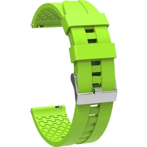 Case 4U Huawei Watch GT 3 Mat Klasik Silikon Kordon KRD-23 Açık Yeşil