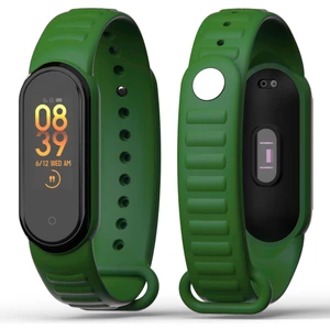 Xiaomi Mi Band 5/6 Uyumlu Loop Desenli Silikon Kordon