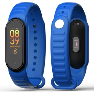 Xiaomi Mi Band 5/6 Uyumlu Loop Desenli Silikon Kordon