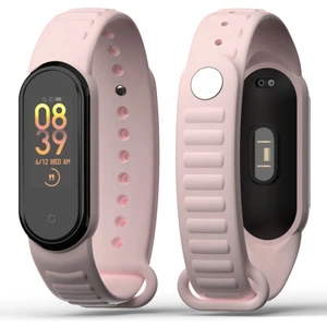 Xiaomi Mi Band 5/6 Uyumlu Loop Desenli Silikon Kordon
