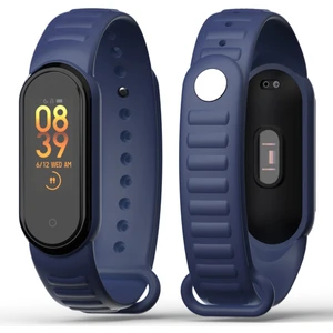 Xiaomi Mi Band 5/6 Uyumlu Loop Desenli Silikon Kordon