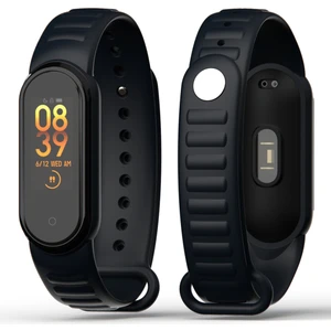 Xiaomi Mi Band 5/6 Uyumlu Loop Desenli Silikon Kordon