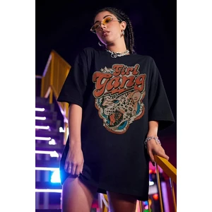 Girl Gang Baskılı Tasarım Tshirt
