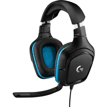 Logitech G G432 DTS 7.1 Surround Ses Kablolu Oyuncu Kulaklığı -