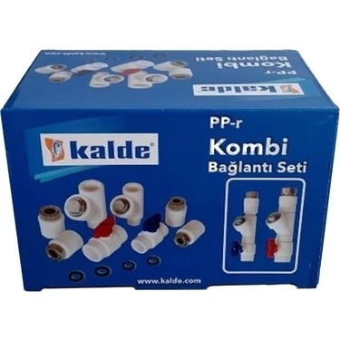 Kalde Kombi Bağlantı Seti 8’li Düz -