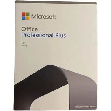 Microsoft Office 2021 Professional Plus Kutu Ömür Boyu Lisans