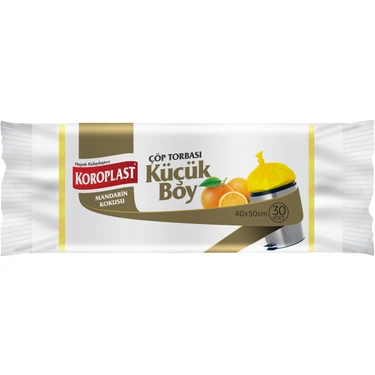 Koroplast Mandarin Kokulu Küçük Boy Çöp