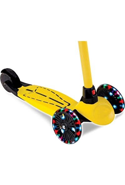 Furkan Toys Dragon Sarı LED Işıklı Scooter