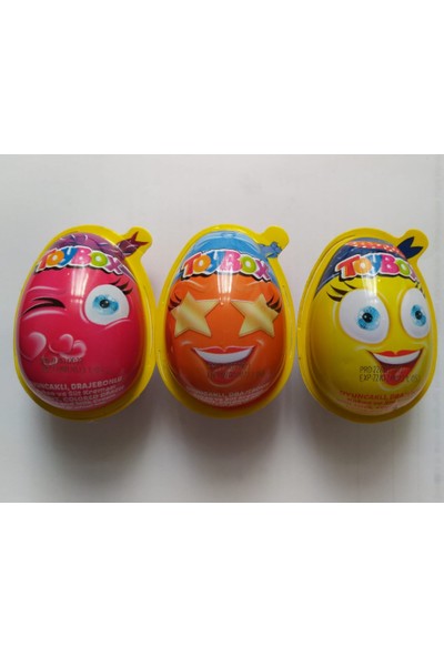 Toybox 3lü Sürpriz Yumurta