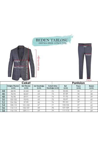 Deepsea Çift Düğmeli Pamuk Saten Erkek Pantolon Ceket Takım Elbise 2201042