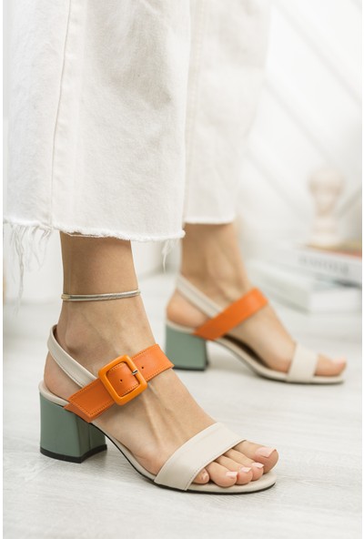 M&b Collect Kadın Topuklu Sandalet