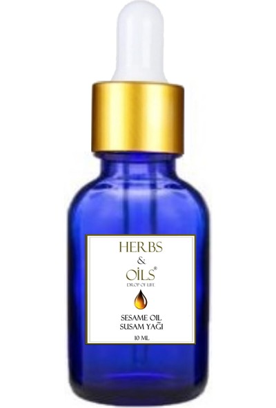Herbs & Oils Susam Yağı 10 ml Soğuk Sıkım