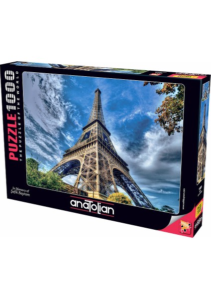 1000 Parçalık Puzzle - Eyfel 1080