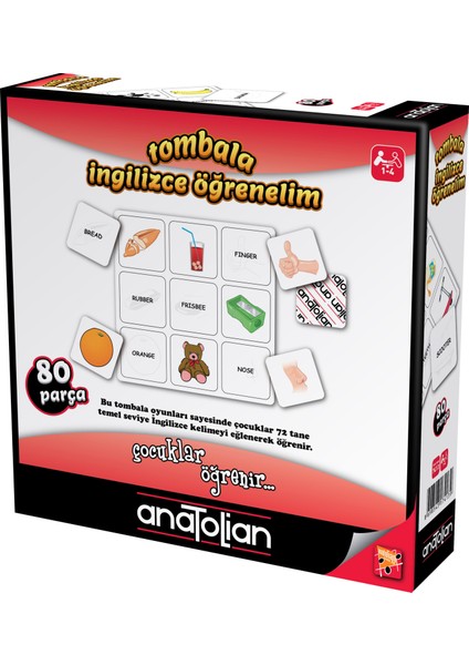 Tombala - İngilizce Öğrenelim (80 Parça) 7413