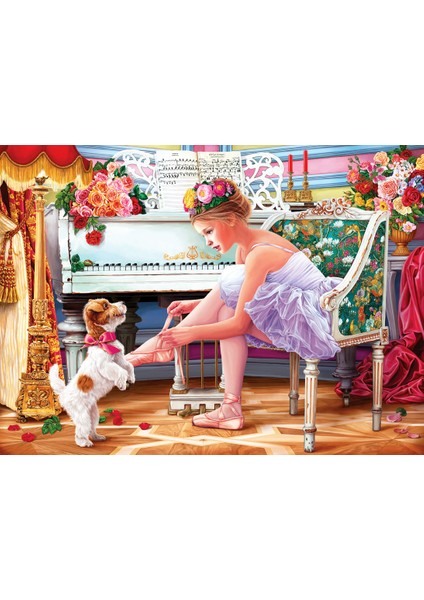 1000 Parçalık Puzzle / Balerin ve Dostu - Kod 1115