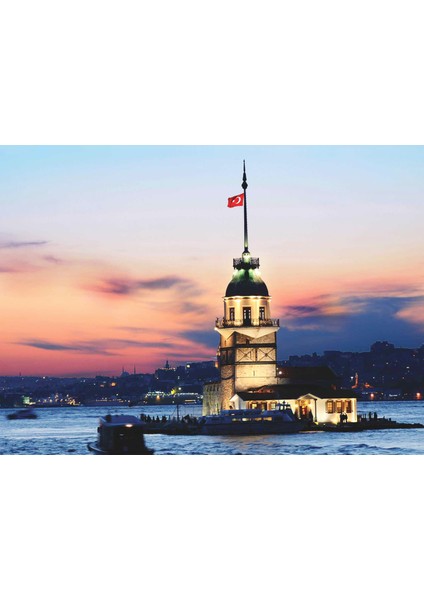 1000 Parçalık Puzzle - Kız Kulesi 3125