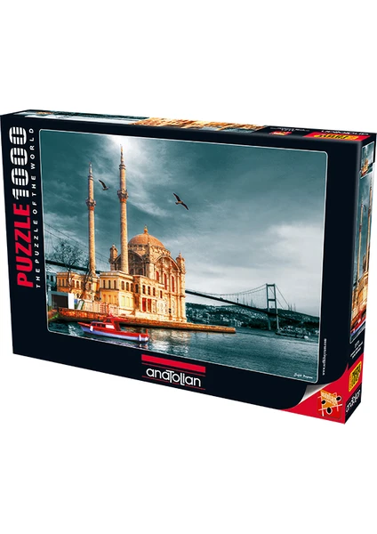 1000 Parçalık Puzzle / Ortaköy Cami Nostalji - Kod 3171