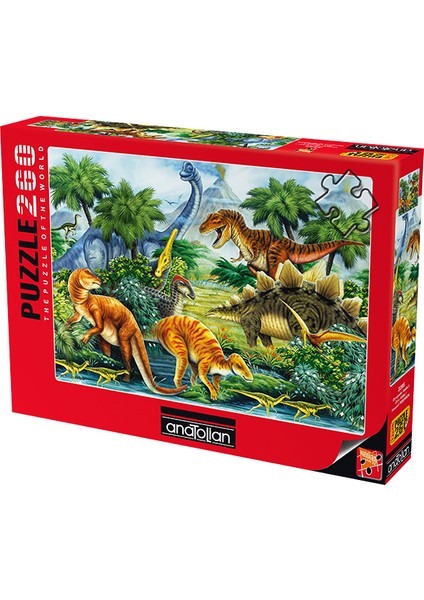 260 Parçalık Puzzle / Dinozorlar Vadisi I - Kod 3285