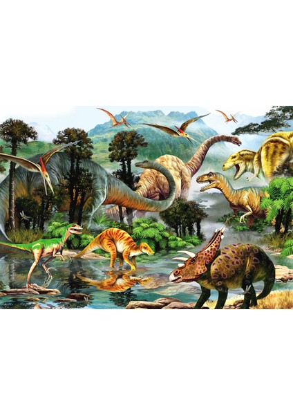 260 Parçalık Puzzle / Dinozorlar Vadisi II - Kod 3288