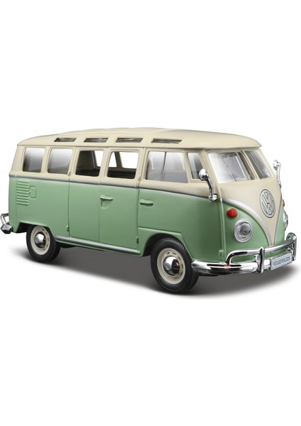 1/25 Volkswagen Van Samba Model Araba Yeşil