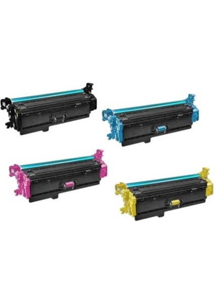 Hp Color Laserjet Enterprise Flow Mfp M577F (CF360-CF361-CF362-CF363) Set Muadil Toner fiyatları
