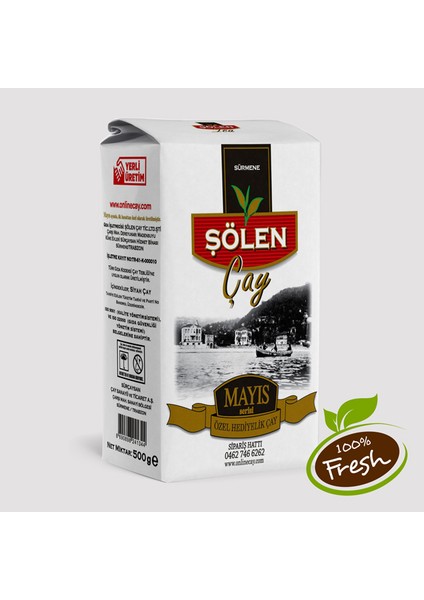 Özel Hediyelik Siyah Çay 500 gr 10'lu