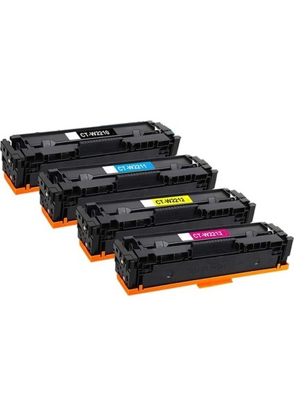 Hp Color Laserjet Pro Mfp M283CDW 207A(W2210) Set Chipsiz Muadil Toner