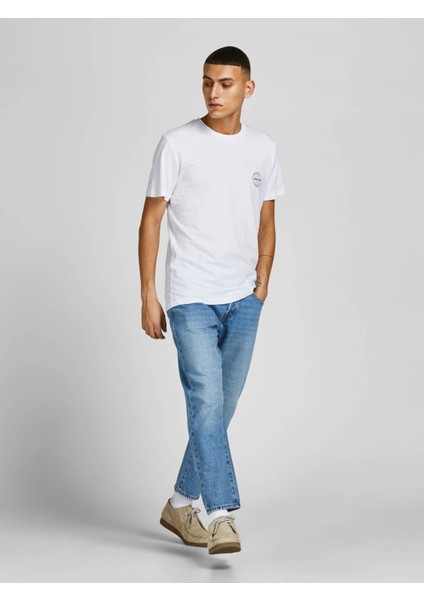 Erkek T-Shirt Beyaz 12205022 fiyatları