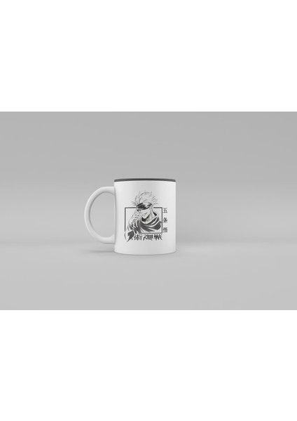 Jujutsu Kaisen Satoru Gojo Black And White Mug Kupa