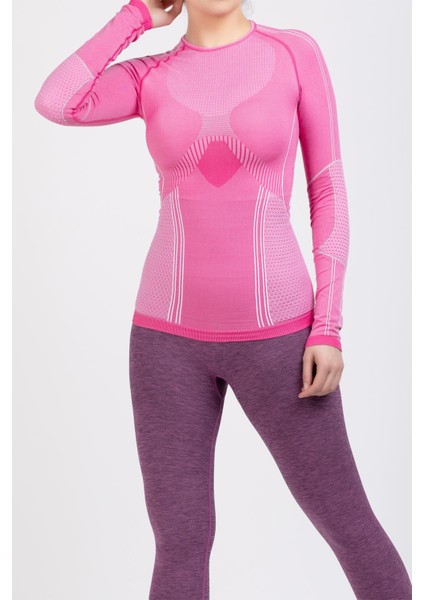 Kadın Pro Dry Fit Uzun Kollu Dikişsiz Spor Tişört fiyatları