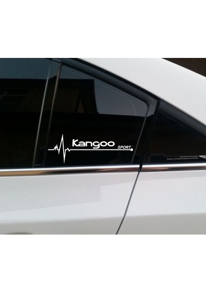 Araba Kangoo Yan Cam Sticker Araba Kapı Tuning Aksesuar 20 cm x 7 cm