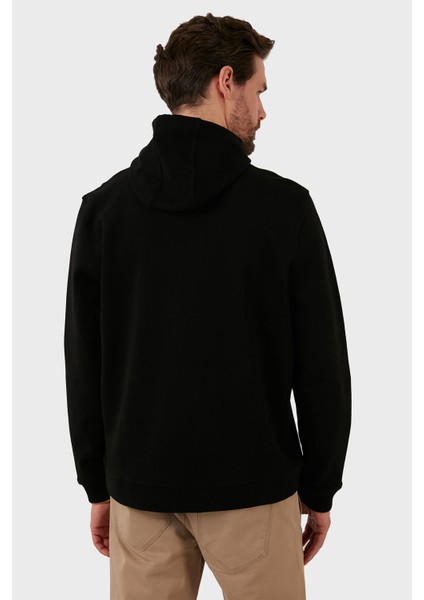 Pamuklu Kanguru Cepli Kapüşonlu Sweat Erkek Sweat 6141006 indirimleri