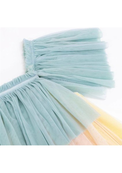 - Rainbow Ruffle Princess Dress-Up - 5-6 Years - Fırfırlı Gökkuşağı Elbisesi - 5-6 Yaş modelleri